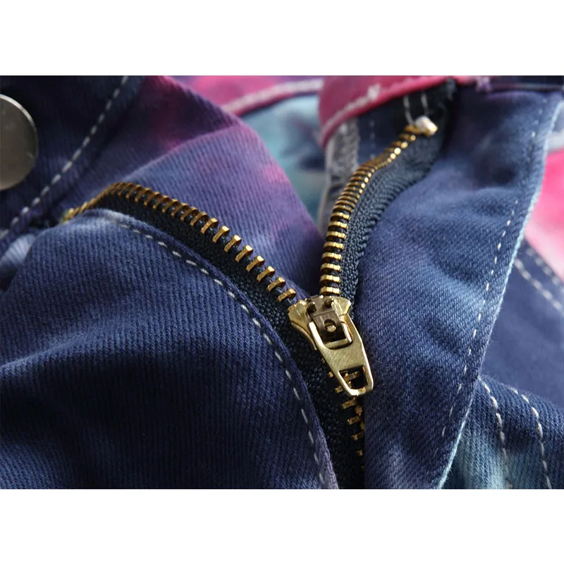 2022 High Quality Men Colorful Casual Skinny Elastic Jeans Mens Slim Fit Biker Denim Cotton Pants Motorcycle Jeans Para Hombre