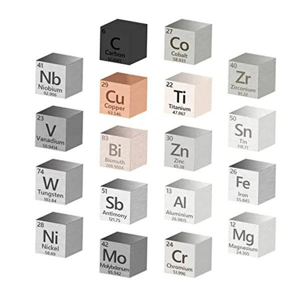 

Акриловый дисплей для кубиков периодической таблицы 10 мм