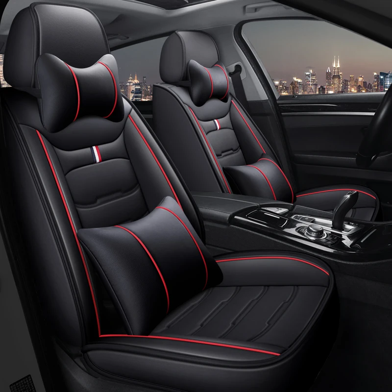 

Высококачественный кожаный чехол WZBWZX с полным покрытием, универсальные автомобильные чехлы на 5 сидений для Subaru Forest Man 2013/2014/2015, Аксессуары для автомобилей