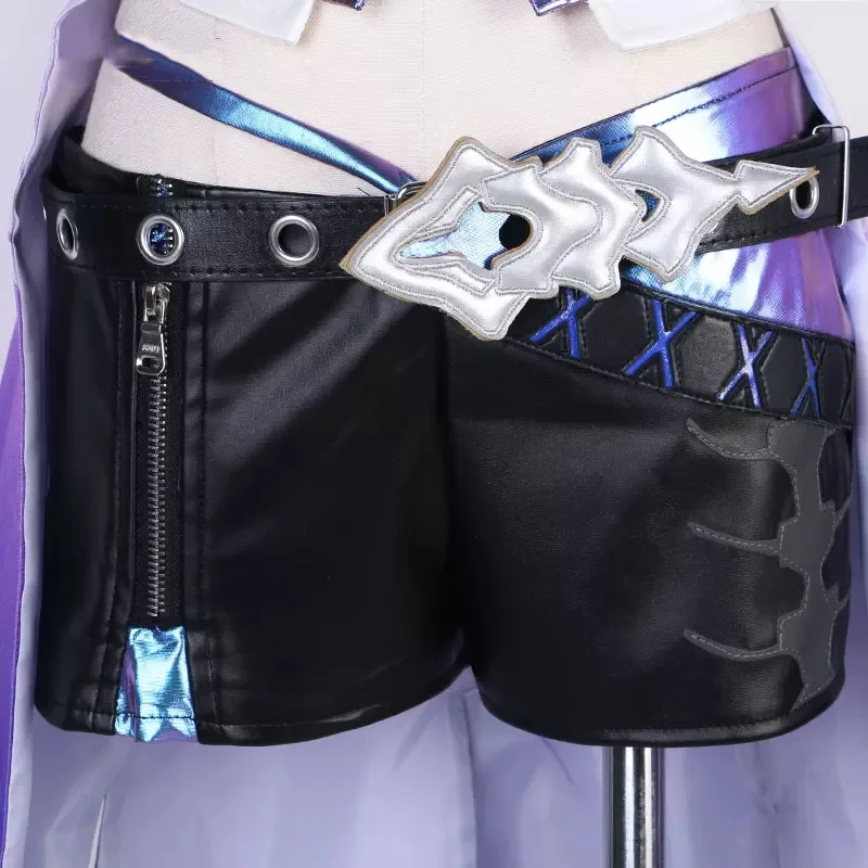 В наличии Cos Honkai: Star Rail Аниме Sea Cruiser Acheron Miss Косплей Женский костюм