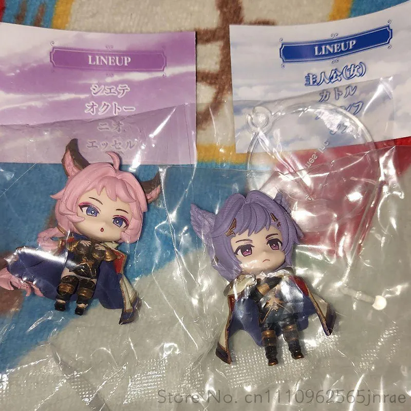 Фото Коллекционная мини-фигурка Bushiroad Granblue Fantasy Volume 2 Gacha Chibi Djeeta Seox для настольного декора, для коллекционеров аниме №5