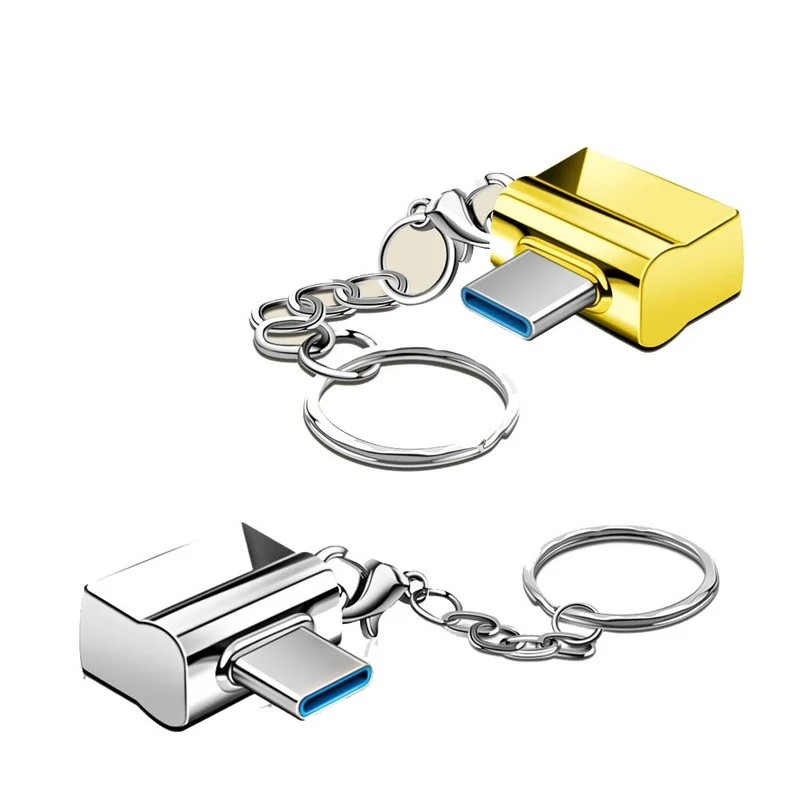 

USB Type C адаптер типа OTG-C-USB конвертер для USB C PD зарядное устройство Мышь Клавиатура флэш-диск Портативный брелок OTG разъем