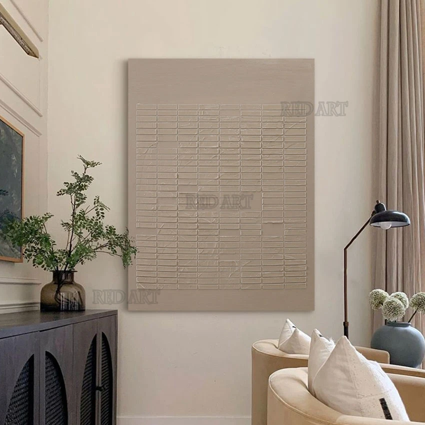 

Современные картины 100% ручная роспись текстура коричневая масляная живопись абстрактная холст без рамки Настенная картина искусство для ф...