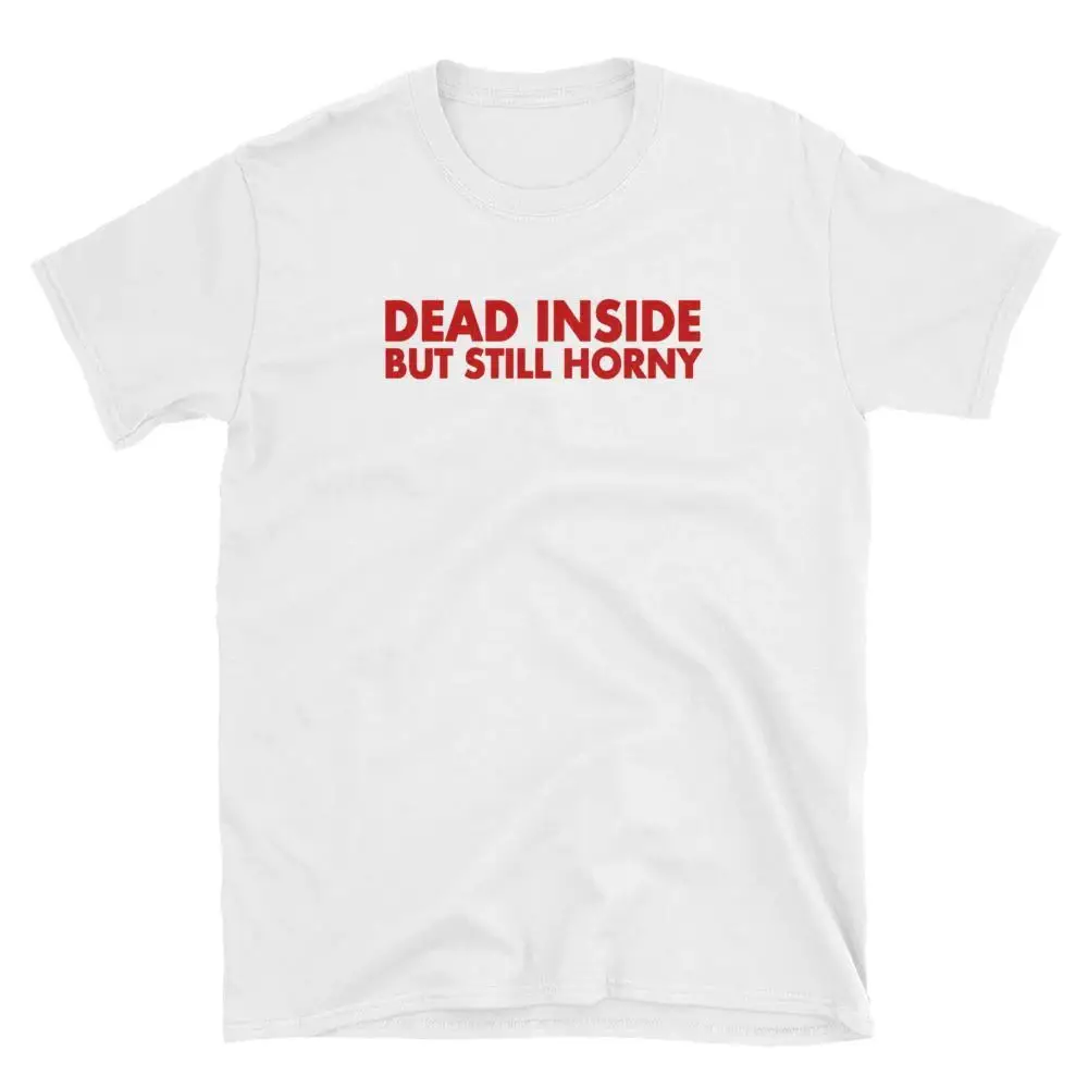 Футболка женская в готическом стиле забавная Повседневная футболка унисекс 100%