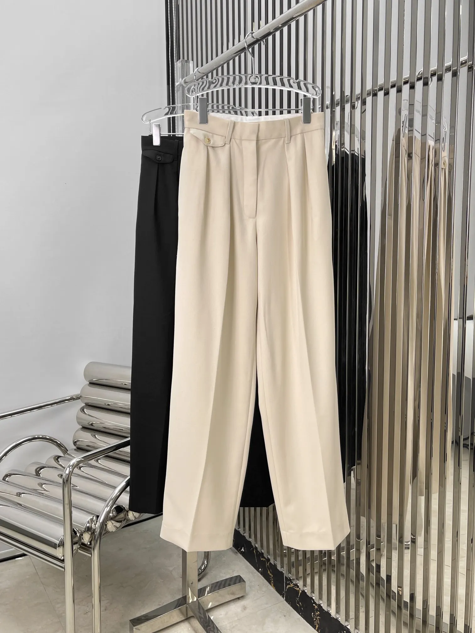 2023 spring and summer women's clothing fashion new Minimalist Casual Trousers