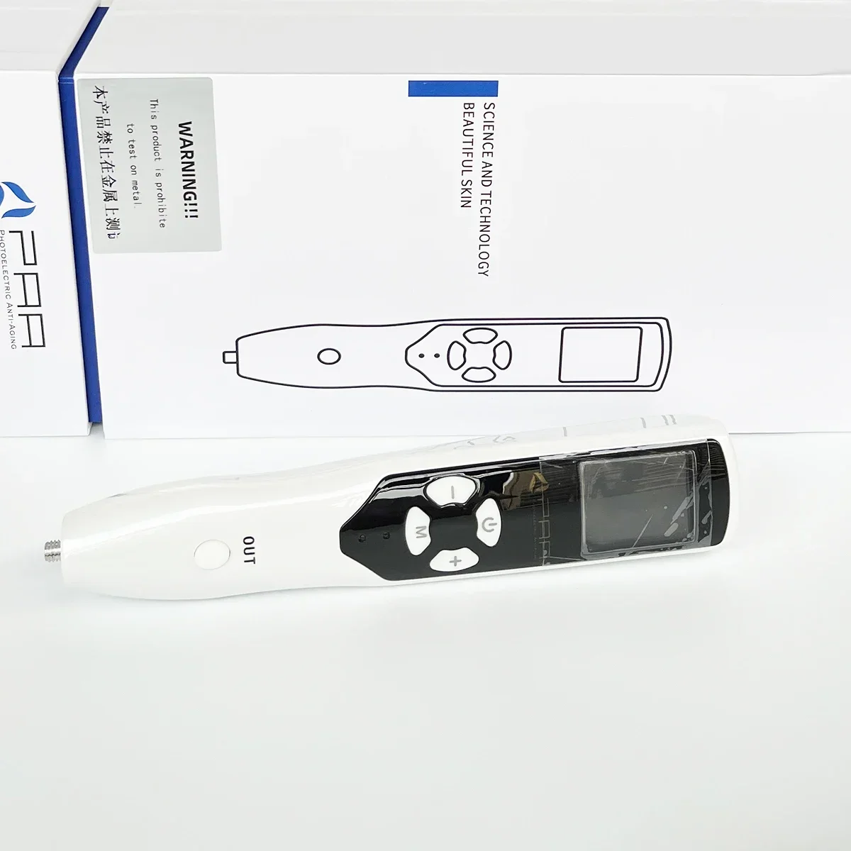 Плазменная ручка Fibroblast для лифтинга век 2 в 1 озоновая плазменная бородавок