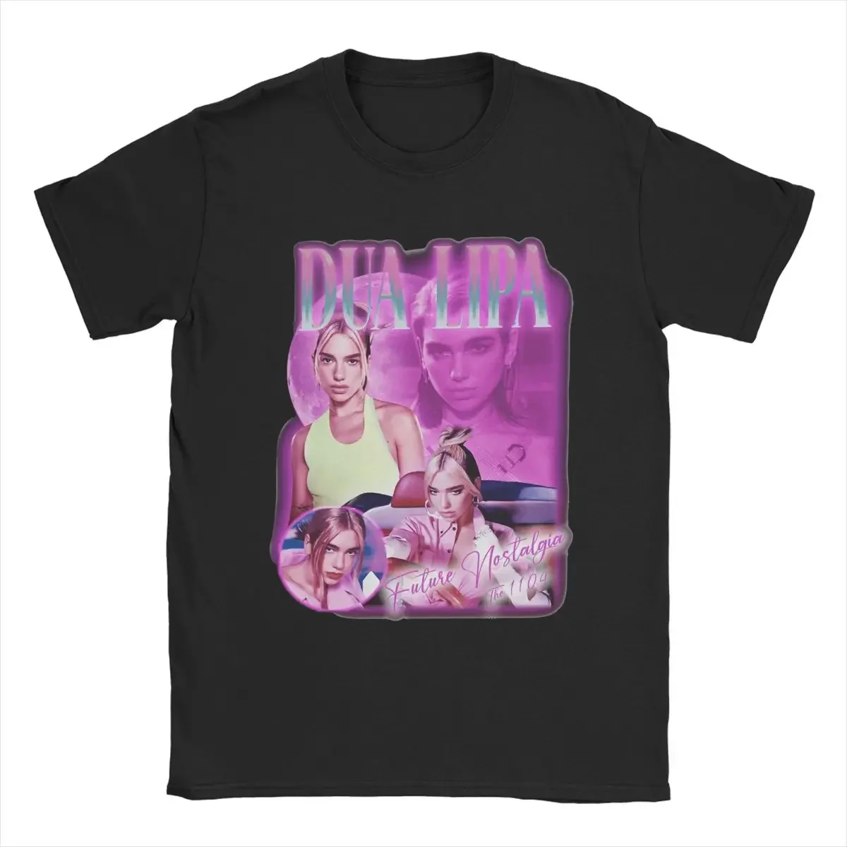Всесезонная Мужская и женская футболка-ботинки D-Dua Lipa Singer забавная футболка из
