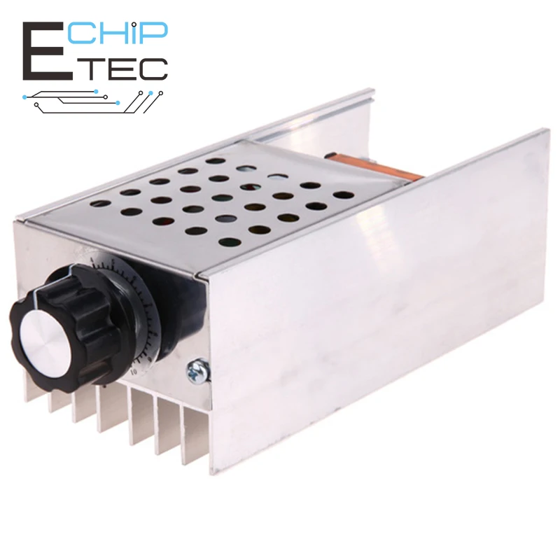 Бесплатная доставка регулятор переменного тока 220 В 6000 Вт SCR контроллер