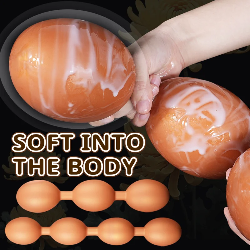 Анальная Пробка XXXXL Супер Огромные Анальные Бусины 10 См Большие Шарики