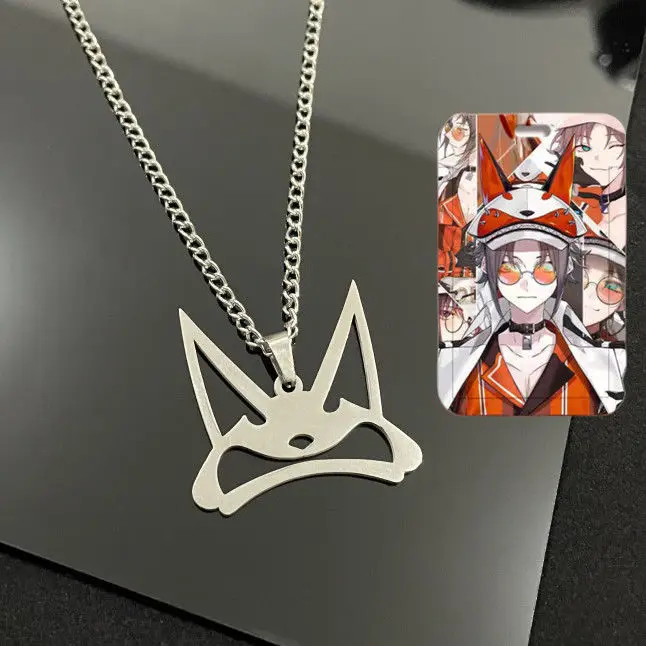 

Luxiem Nijisanji Anime Mysta Rias Necklaces Women Fashion Hip Hop Cosplay Sweater Chain Accessories Cat Jewelry School Gift