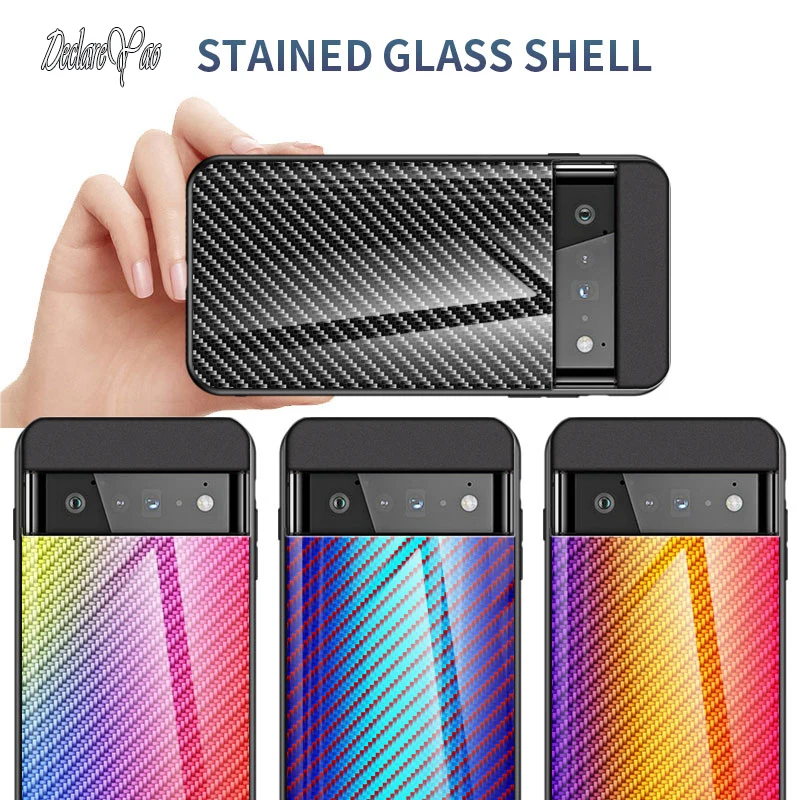 Чехол для Google 2 3A 4A 5 XL оригинальный силиконовый мягкий стеклянный чехол Pixel 3 4 6 7 Pro