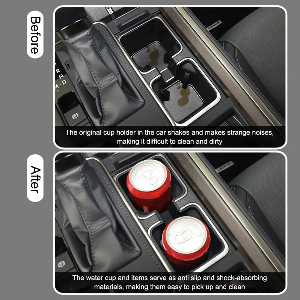 Для моделей 24 Lexus GX550h подставка для стакана воды вставка центральная консоль