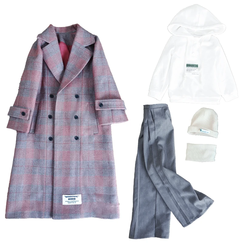 Ткань для шарнирной куклы Зимний мальчик Квебек DIY комплекты Blythe 27 см 45 65 6870 ID7275 7375