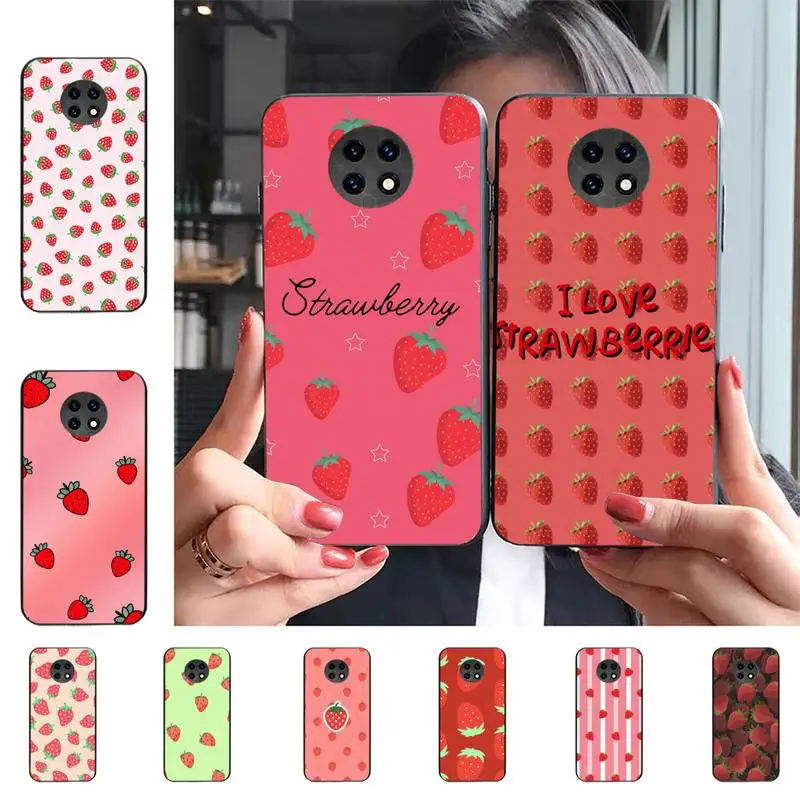 

MaiYaCa Fruit food strawberry Phone Case For Redmi 5 6 7 8 9 10 plus pro 6 7 8 9 A GO K20 K30 K40 pro plus F3 Fundas