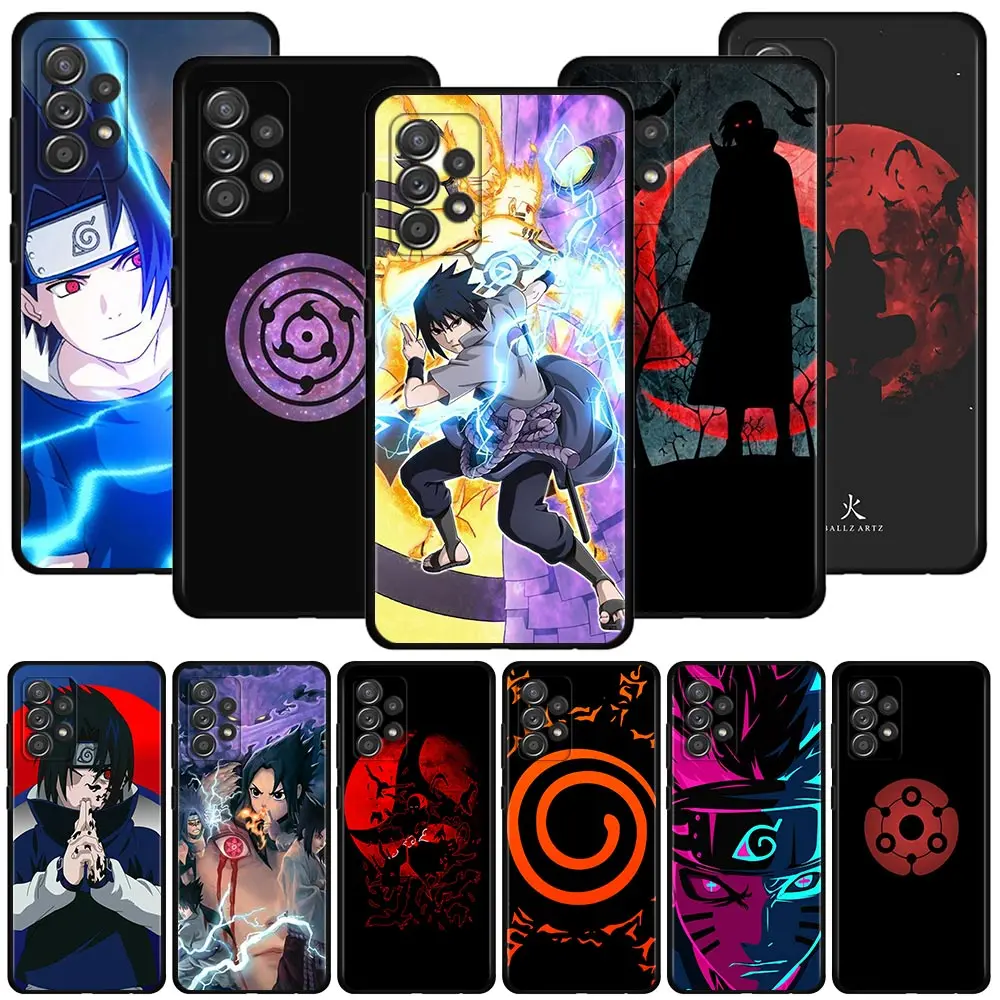 

Phone Case For Samsung Galaxy A12 A52 A51 A32 A21s A71 A31 A02s A72 A41 A22 A52s A73 A23 Capa sasuke naruto ultimate ninja storm
