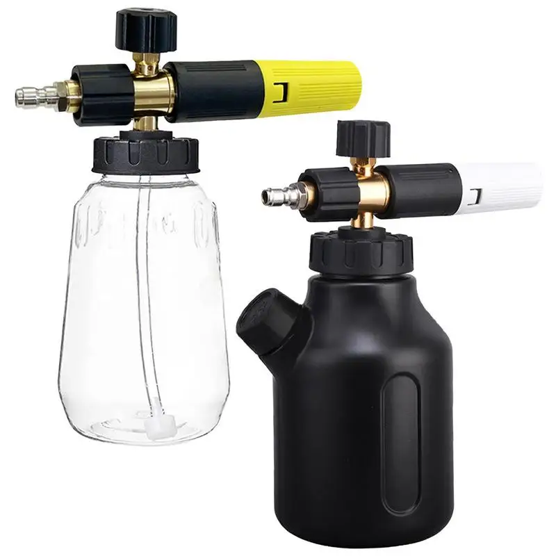 

Car Wash Sprayer Bottle Hand Pump Foam Sprayer Auto Air Pressure Spray Washer Nozzle Quick Connect Foam Lance For Car Cleaning