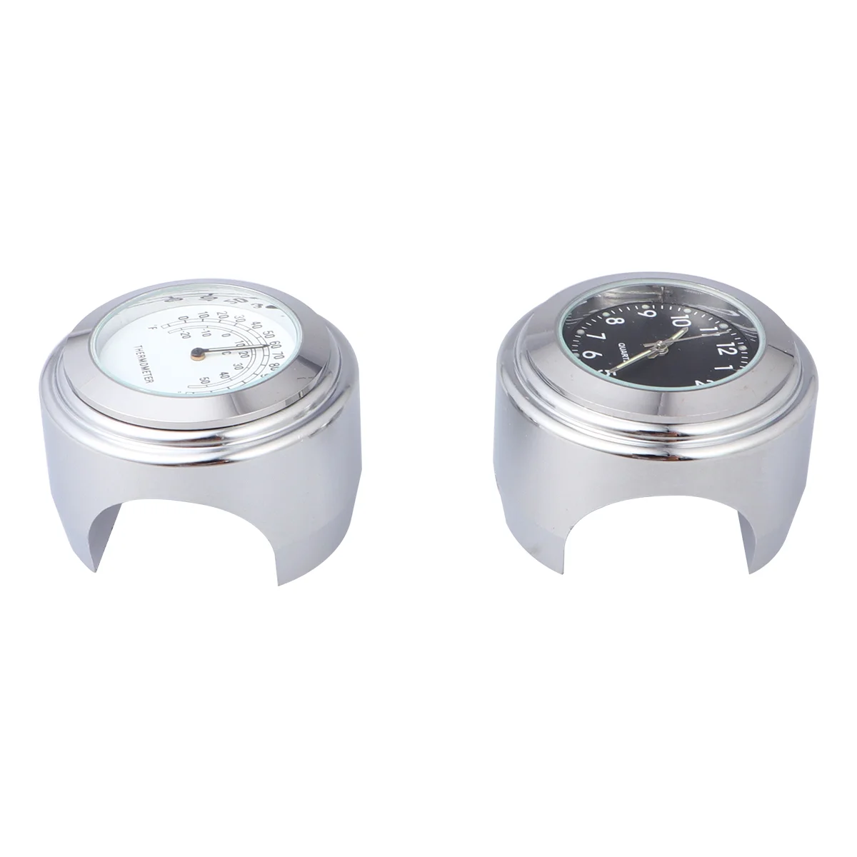 

2 Pcs Digital Clocks Car Dash Clock Timer Water Proof Luminous Watch Motorcycle Car Dashboard Clock Temperature Gauge