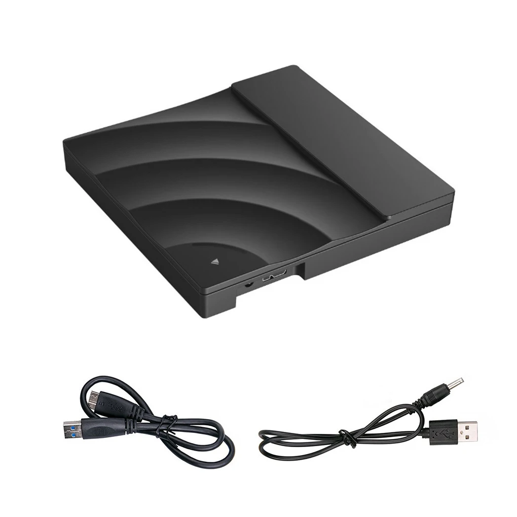 

Внешний DVD-привод, Высокоскоростной USB 3,0, устройство для записи дисков и CD-дисков, портативный RW-плеер, драйвер с сенсорным управлением, устр...