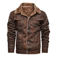 fashion mens jacket lapel large size fur one ami khaji youth jacket suede casual speed men jacket jackets for men