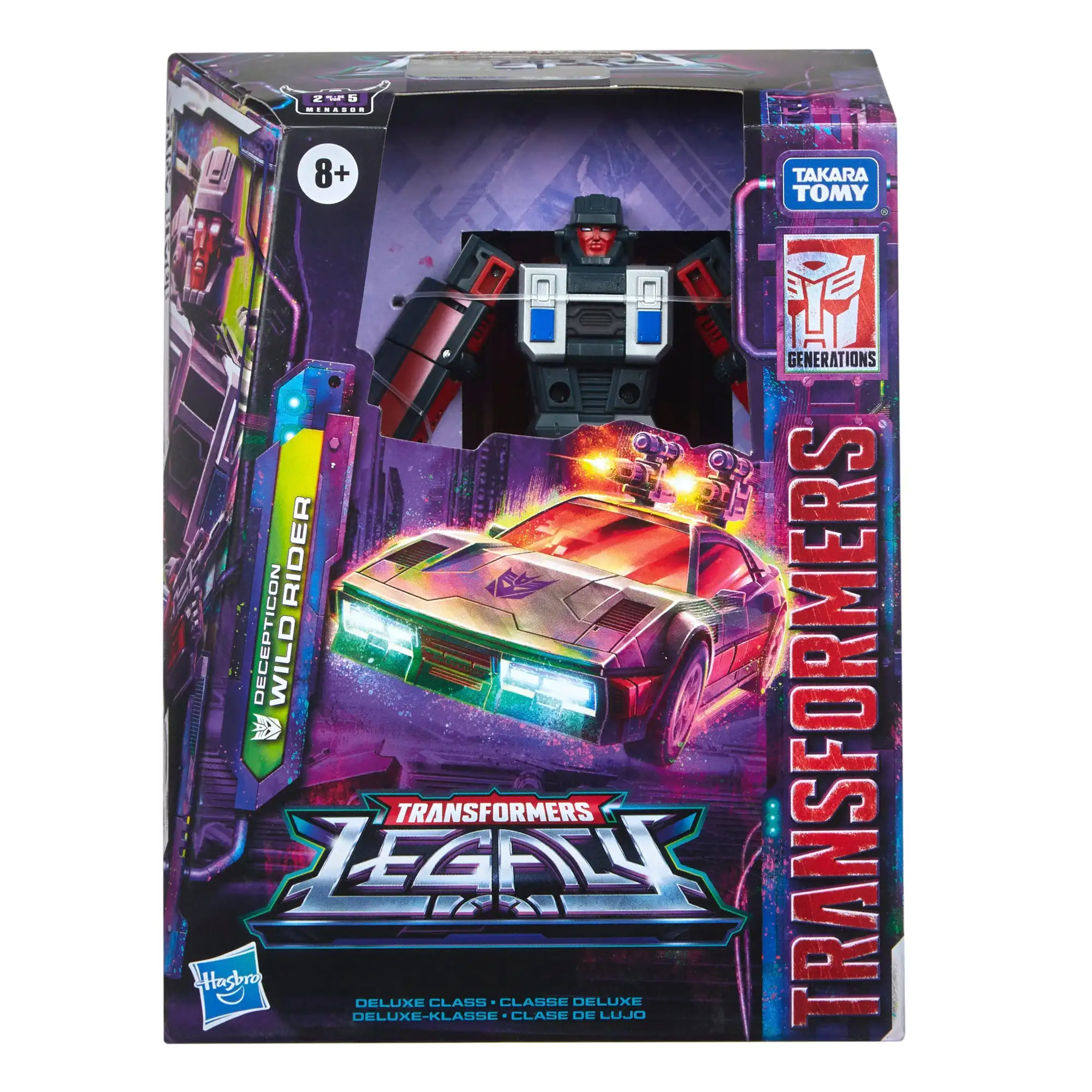 

Hasbro Трансформеры поколения Legacy Делюкс Decepticon дикий Райдер игрушки подарок F3030