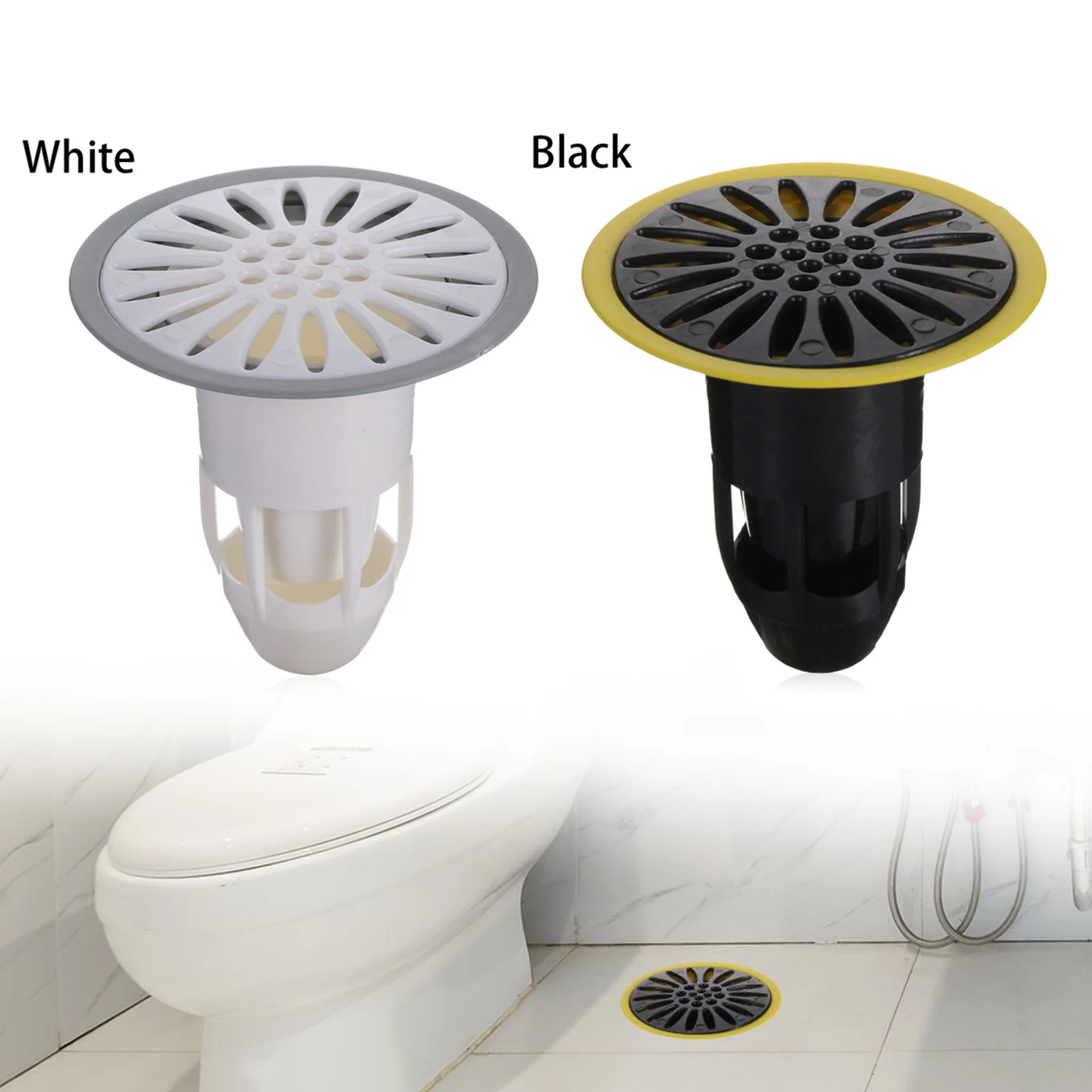 

Deodorant Floor Drain Core Silicone Shower Drain Stopper Insectproof Anti-odor Hair Trap Plug Trap Kitchen Bathroom Toilet Sewer