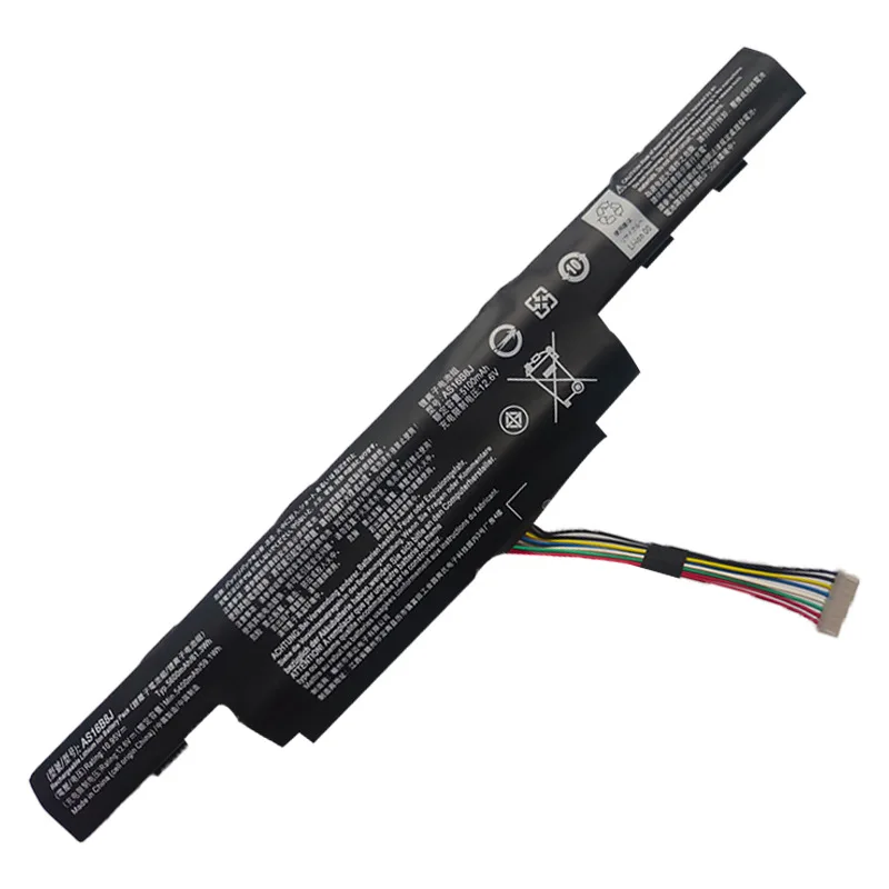 Аккумулятор для ноутбуков Acer Aspire E5-575G-53VG, E5-575G-75MD, E5-575G-534, F15, F5-573G, 3ICR1966-2, 10.95V, 5600mAh (модели AS16B8J, AS16B5J) (art.: 3920dc0bdb5cf) - 3920dc0bdb5cf