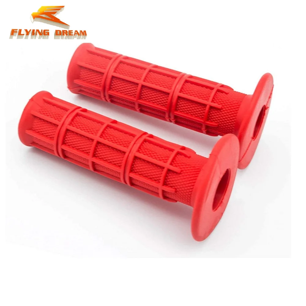 

Universal 22mm 7/8" Motocross ATV Dirt Pit Bike Grip tok 2PCS Rubber Motorcycle Throttle Cable Tube Sleeve Handle Handlebar Grip