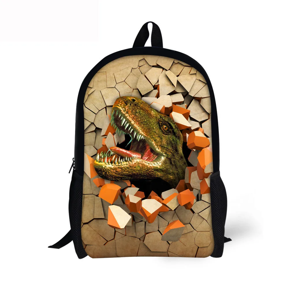 Dinosaur Printing Backpack for Kid Shoulders Bag Fashion School Bag for Teenage Girl Children Travel Plecaki Szkolne