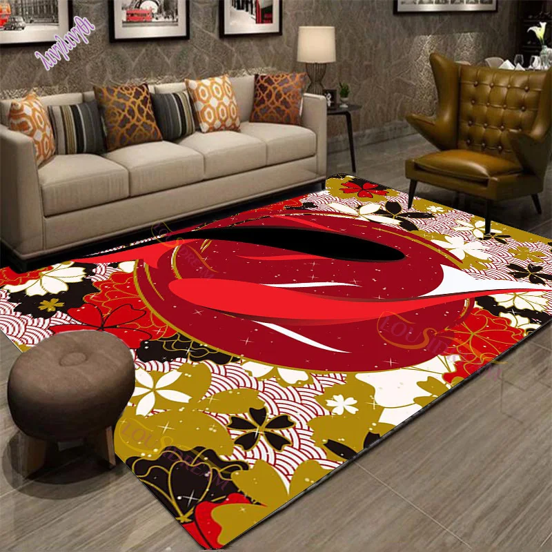 Modern Chinese Dragon Tiger Tai Bagua Yin Yang Area Rugs Living Room Carpet for Children Play Home Deco Floor Mat and Carpets