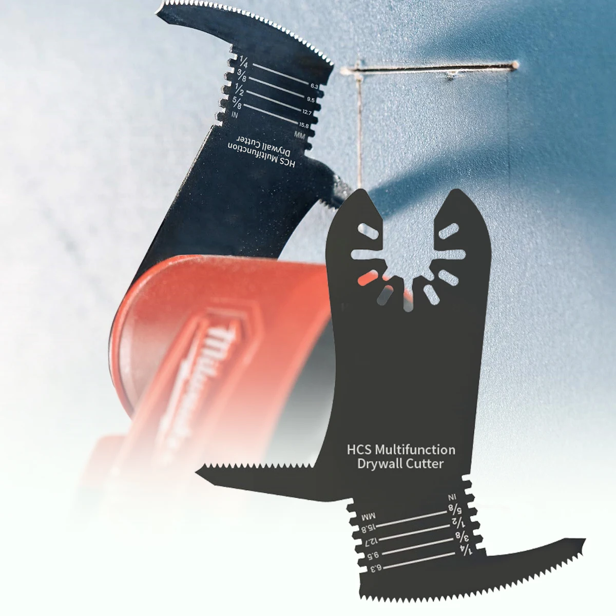 

New Oscillating Saw Blades High Carbon Steel Multitool Blades with Shaver Notches Quick Release Oscillating Blades Fast Cutting