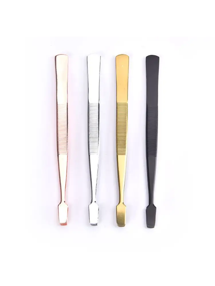 

1 шт., Профессиональный пинцет из нержавеющей стали для наращивания ресниц