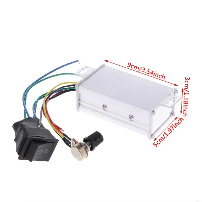 LXAF для 12V 24V 36V 48V SoftStart Обратимый контроль скорости двигателя PWM