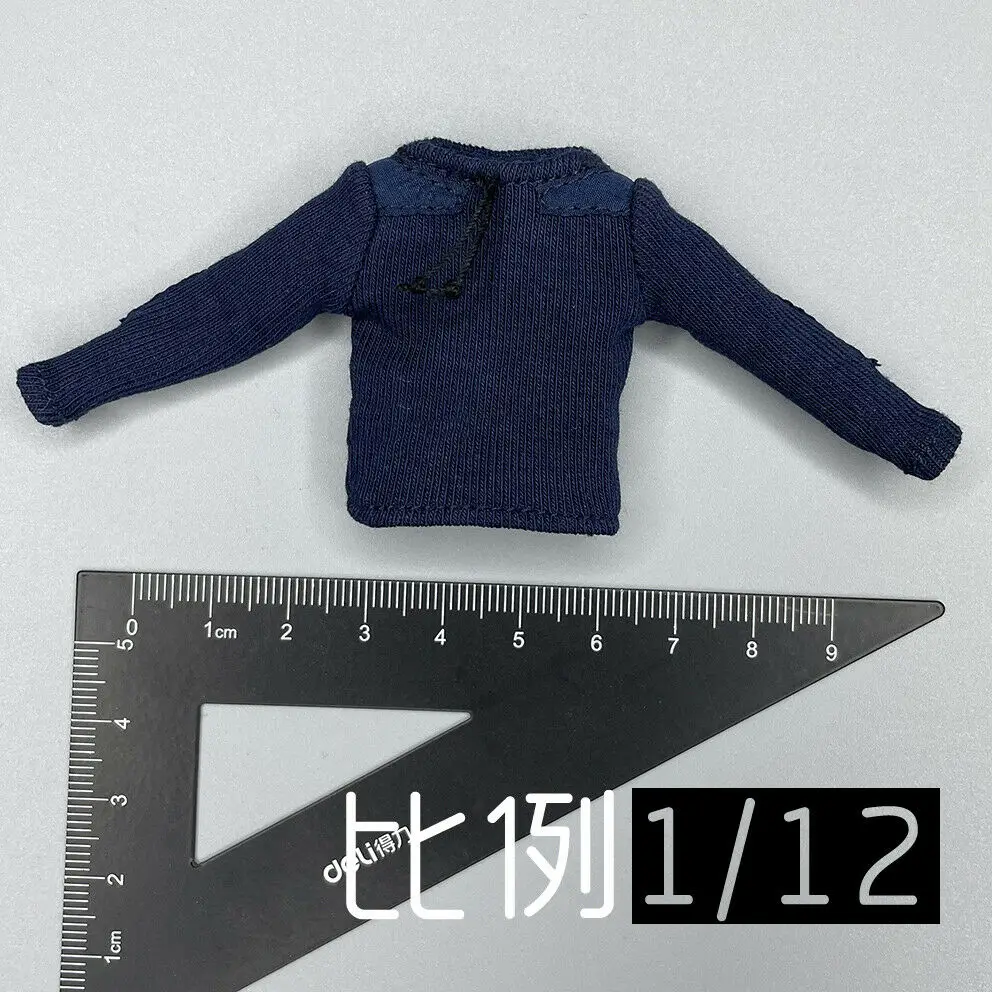 

DID 1/12 Palm Hero Series MI6 Agent Sweater Model for 6" Action Doll