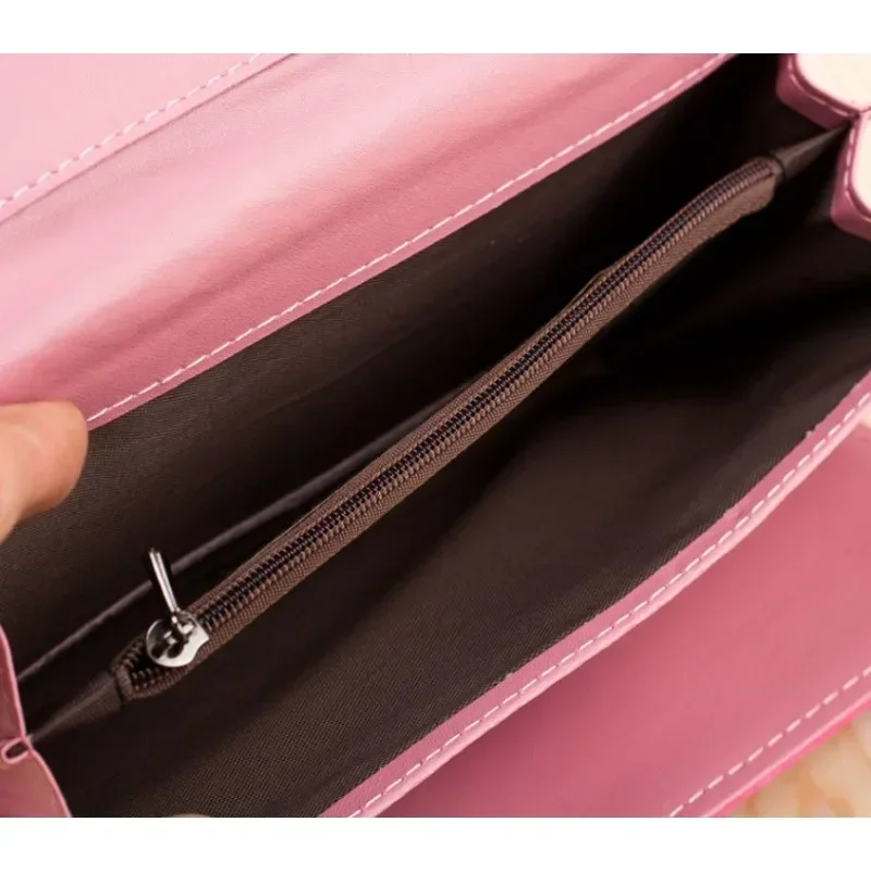 Длинный кошелек из искусственной замши женский матовый кожаный