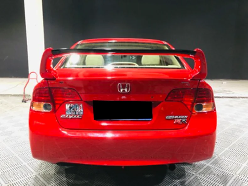 

Спойлер для Honda Accord FD2 2005-2015 FD2 спойлер глянцевый черный белый Высококачественный задний спойлер новый дизайн