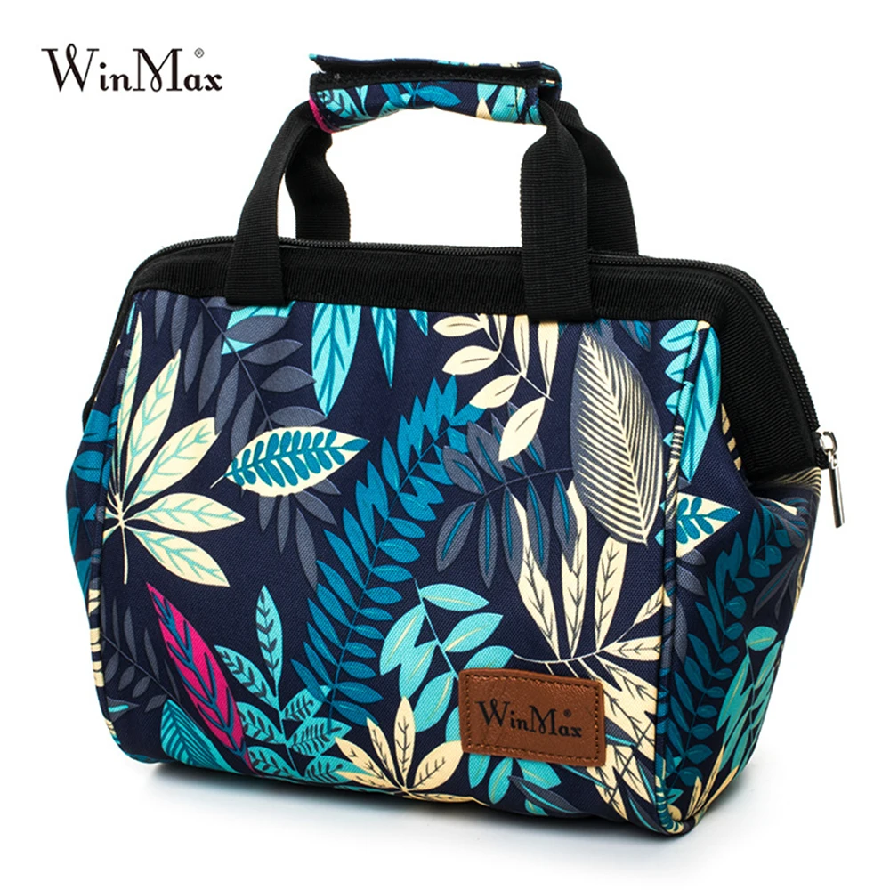 

Winmax Lunch Bag Portable Functional Large Capacity Insulation Cooler Icepack Bag Thermal Food Picnic Lunch Bags For Women Kids