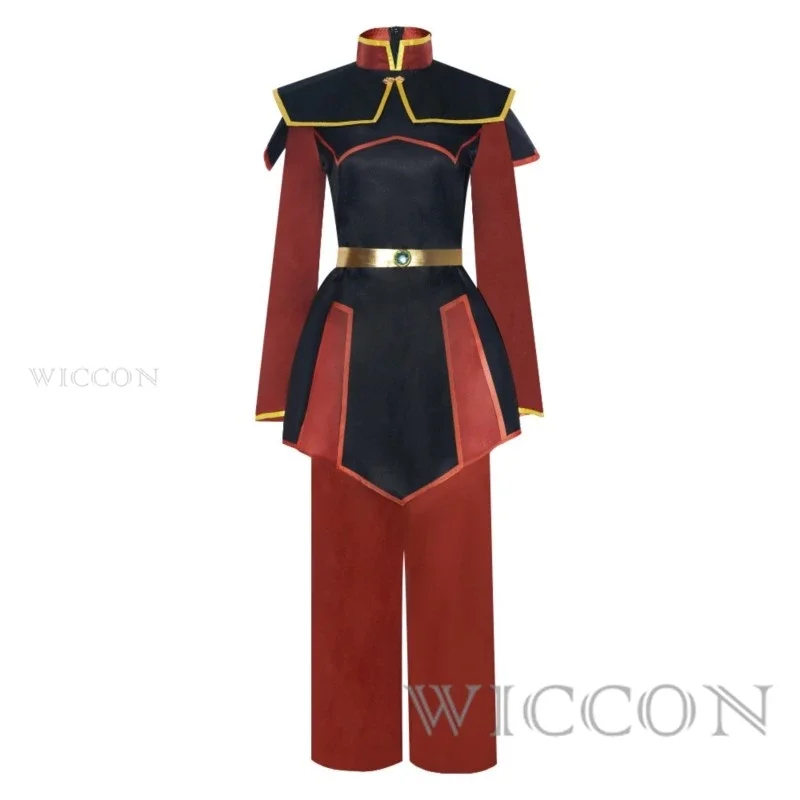 Аниме Аватар Косплей последний Airbender Azula наборы для косплея Костюм Хэллоуин