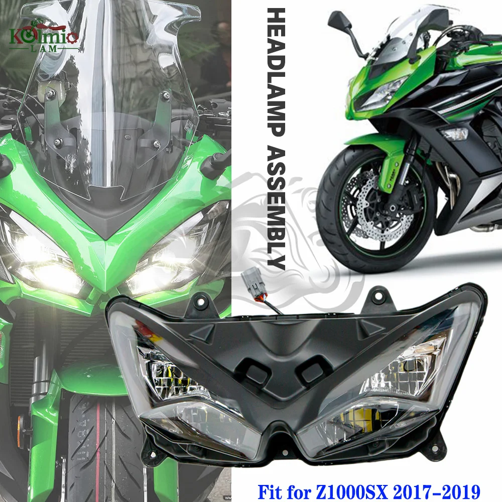 

Fit For 2017 - 2019 KAWASAKI Z1000SX LED Motorcycle Headlight Headlamp Assembly Z 1000 SX Z1000 SX 2018 Head Light