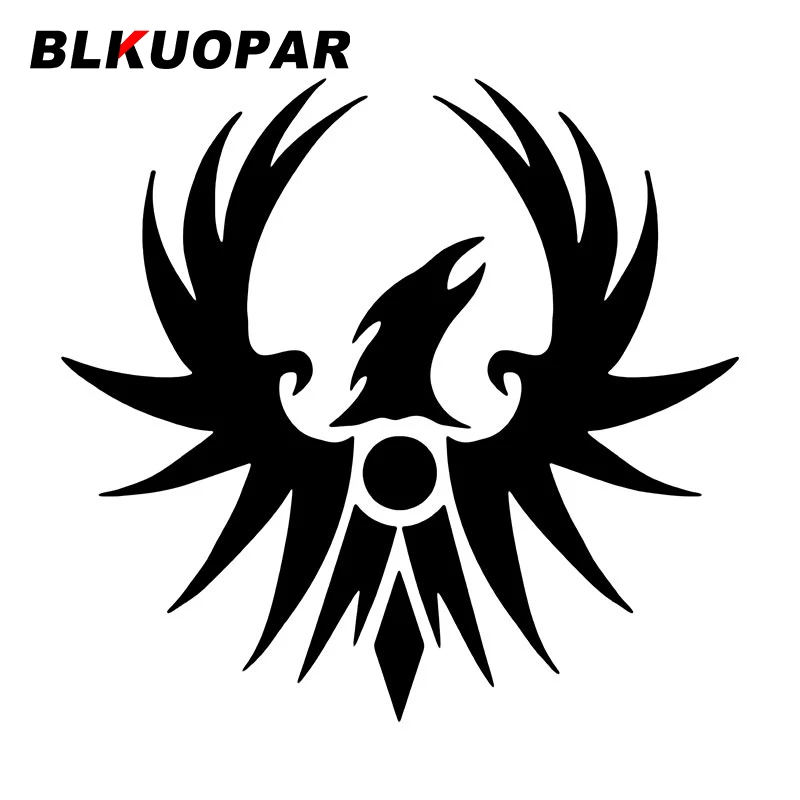 

BLKUOPAR для автомобиля Phoenix Bird, солнцезащитные наклейки, JDM Assessoires, модный виниловый материал, водонепроницаемый декор для чемодана