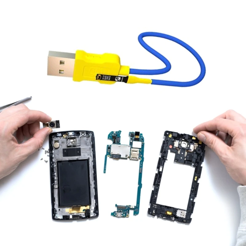 

Mechanic Power Supply Test Control Cable Boot For IOS Phone 12/13