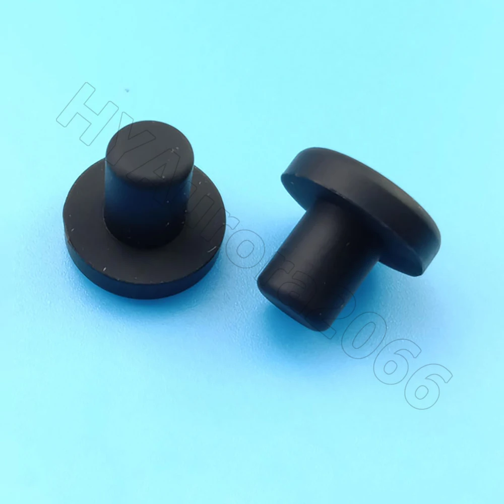 Силиконовые уплотнительные заглушки 2-14 мм черные/белые