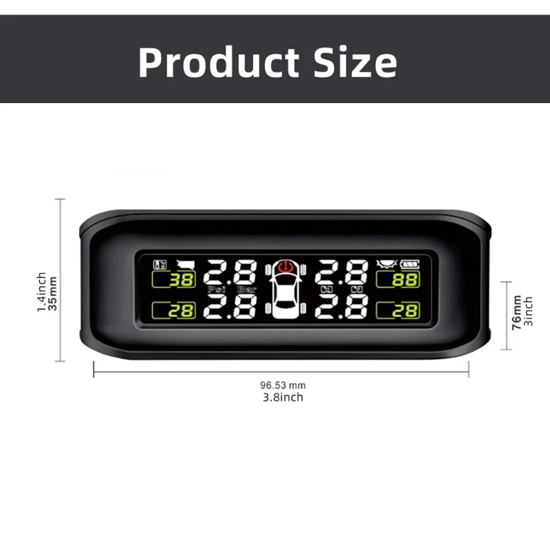 Беспроводная система контроля давления в шинах SZYU для системы грузовых