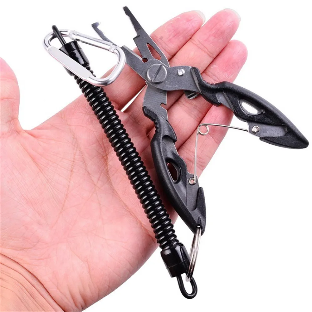 

Fishing Pliers Grip Fishing Tackle Gear Hook Recover Cutter Line Split Ring Fishing Accessories Use Tongs Multifunction Scissors