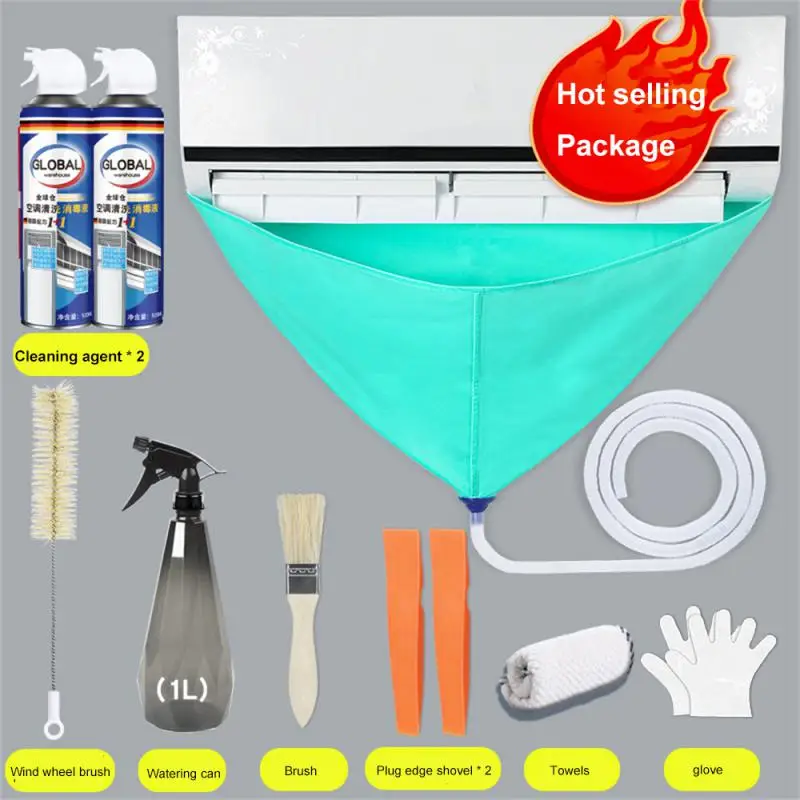 Пакет для очистки кондиционера комплект герметичных чехлов дренажных труб и