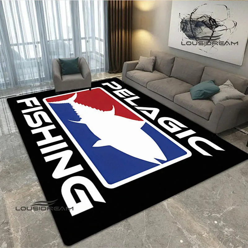

Freeship Pelagic Fishing Carpet Sports Carpet Fishing Lovers Living Room Bedroom Anti-Slip Carpet Yoga mat birthday gift