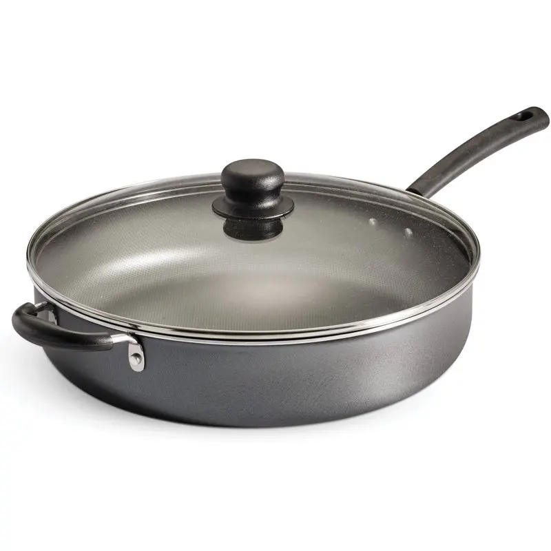 

5 Quart Non-Stick Covered Jumbo Cooker Cooking accessories Kitchen accessories Cookware Stainless steel Pancake pan Rice cooker