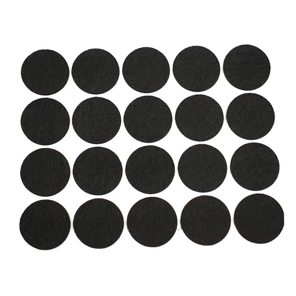 

100 Pcs Round Protective Mats Foot Rest Couch Table Feet Felt Outdoor Furniture Cushions Household