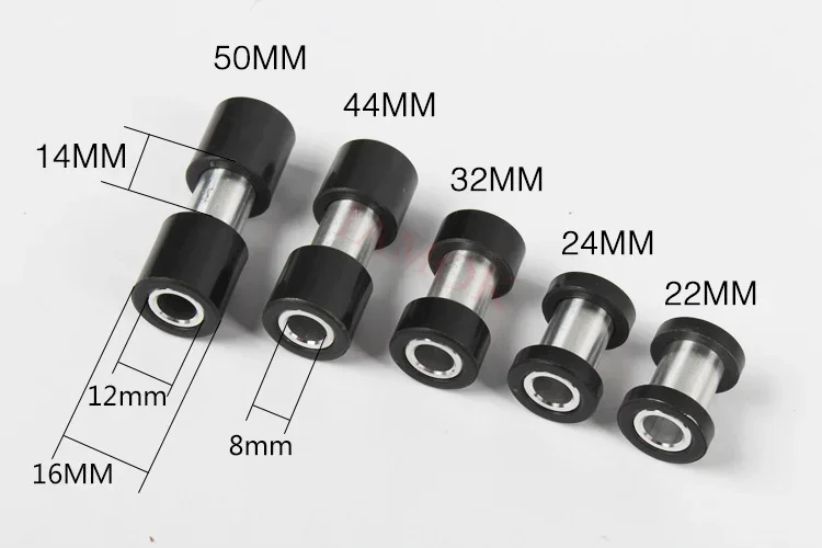 MEROCA цельная втулка амортизатора 22/24/26/32/42/44/50/54 мм задние амортизаторы для горного