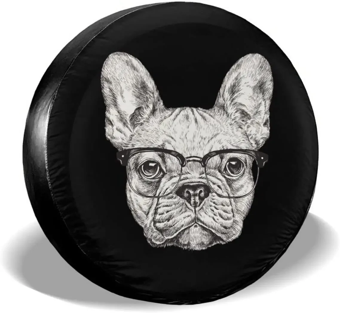 Хипстерский бульдог запасная крышка для шин Водонепроницаемая