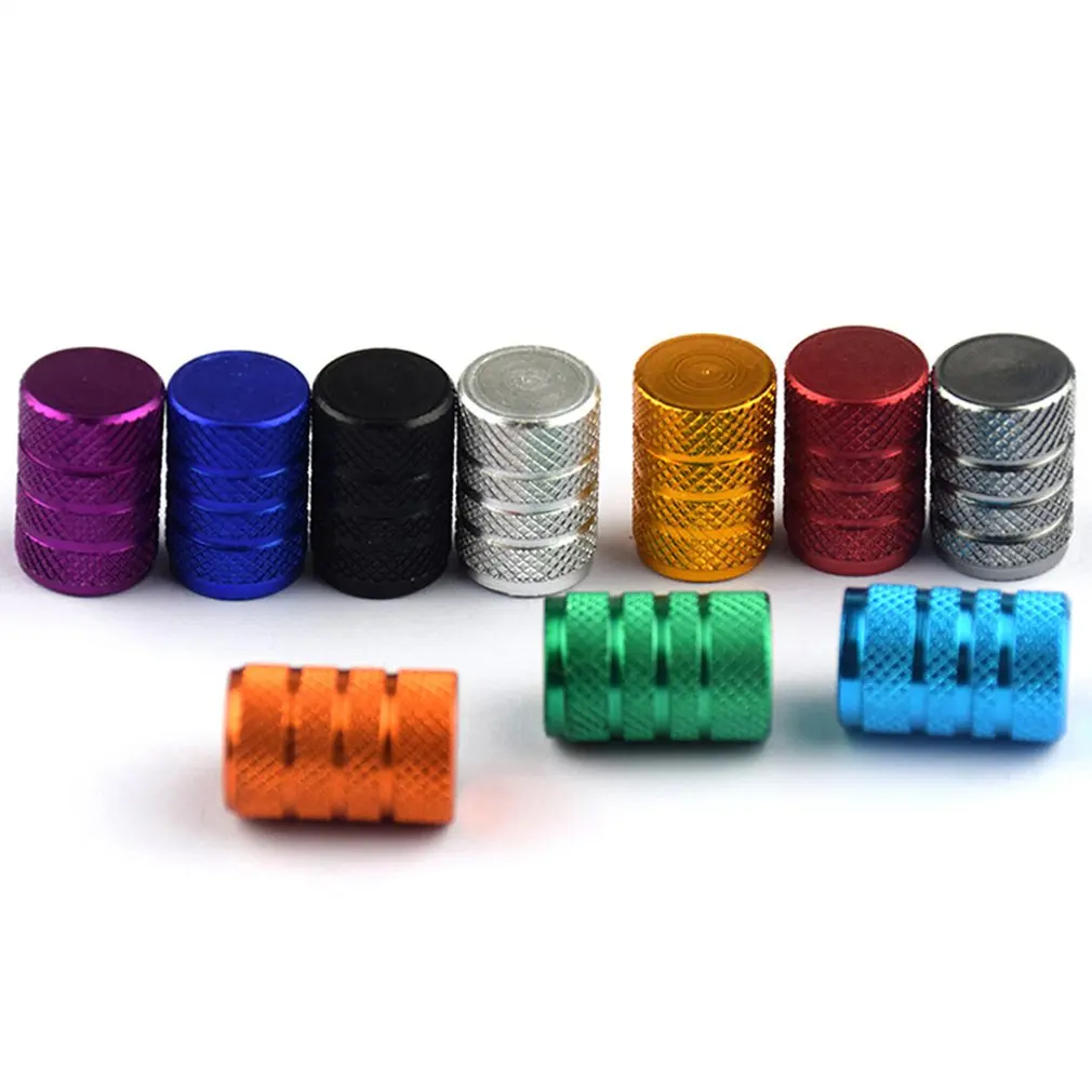 

4 шт. покрытая шиной для велосипеда автомобиля мотоцикла грузовика универсальная трубчатая шина для велосипеда AV SV Американский воздушный клапан Пылезащитная крышка 10 цветов